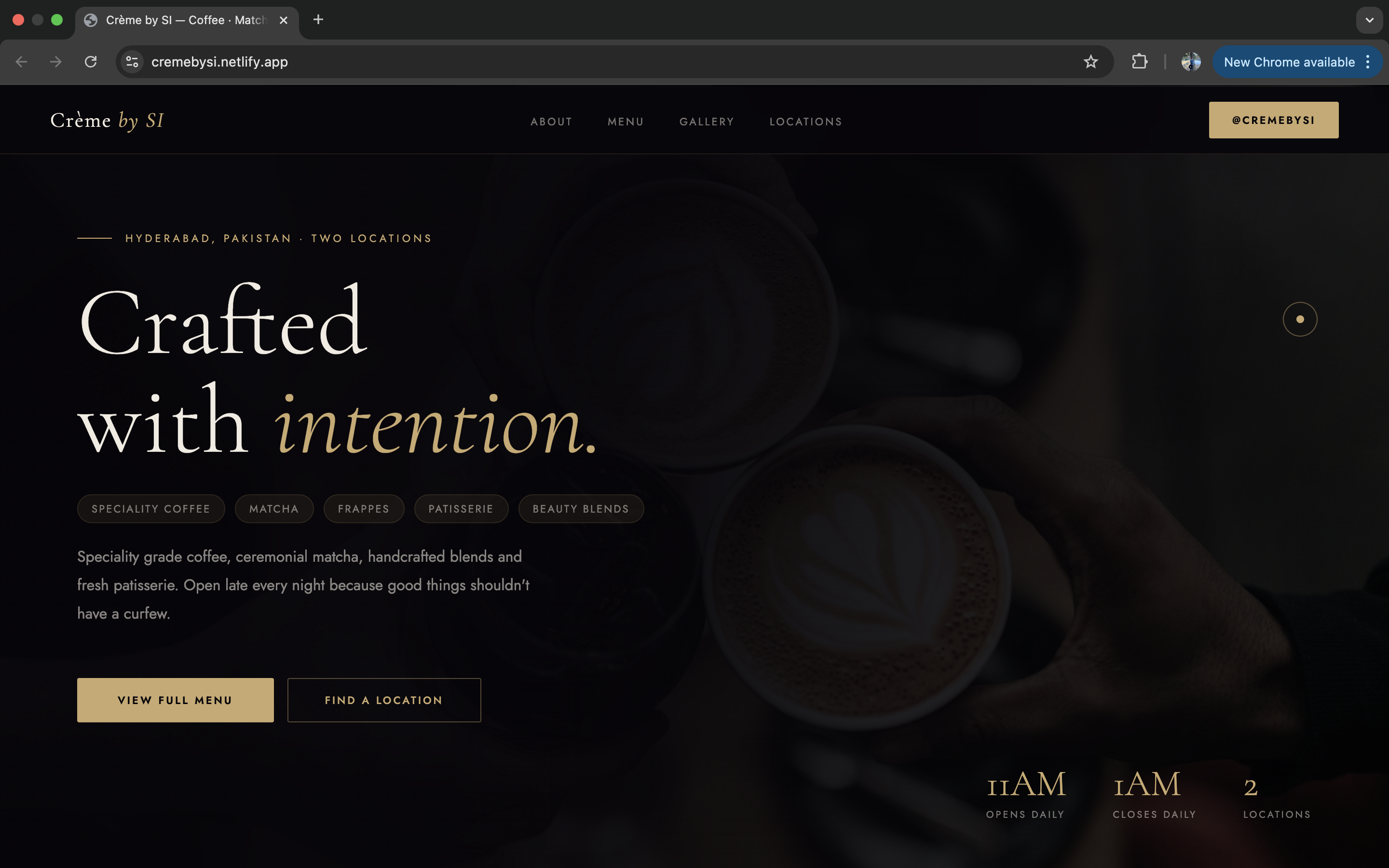 Crème by SI screenshot